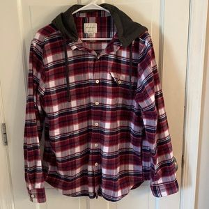 Deals for Mens Flannel With Hood 